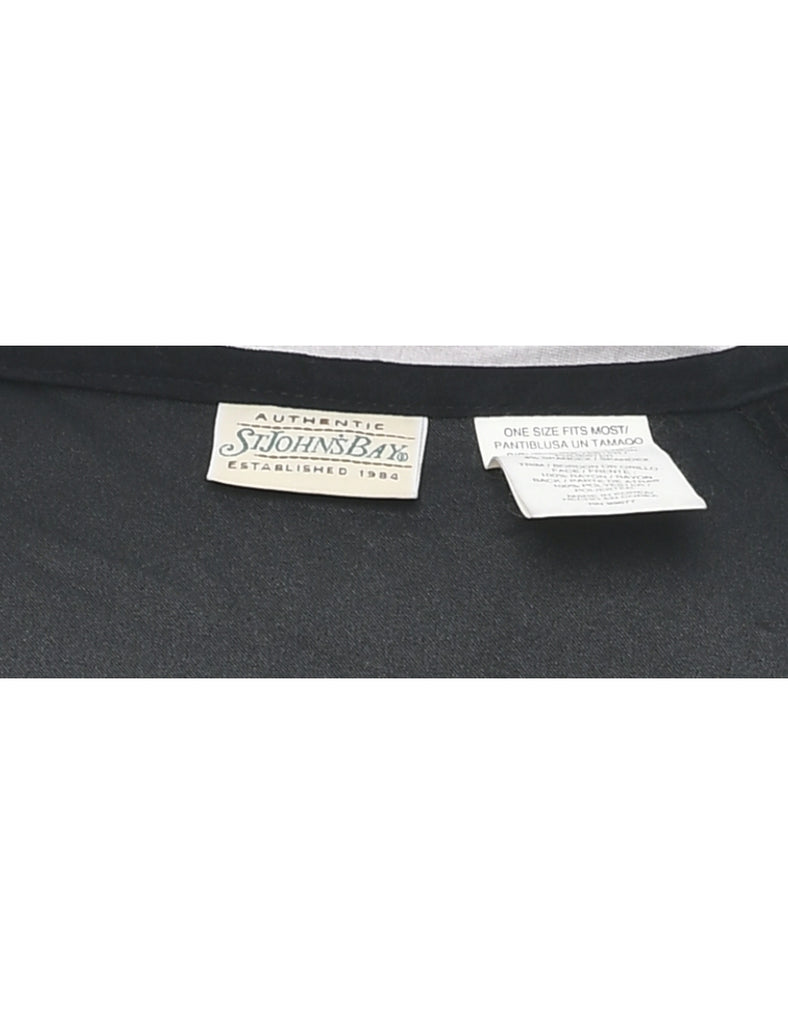 Black Poncho - XL