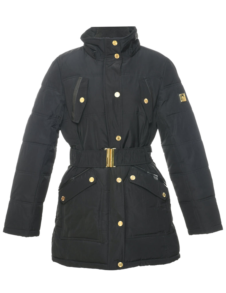 Black Puffer Jacket - M