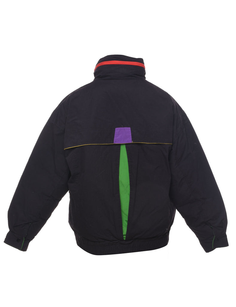 Black Puffer Jacket - M