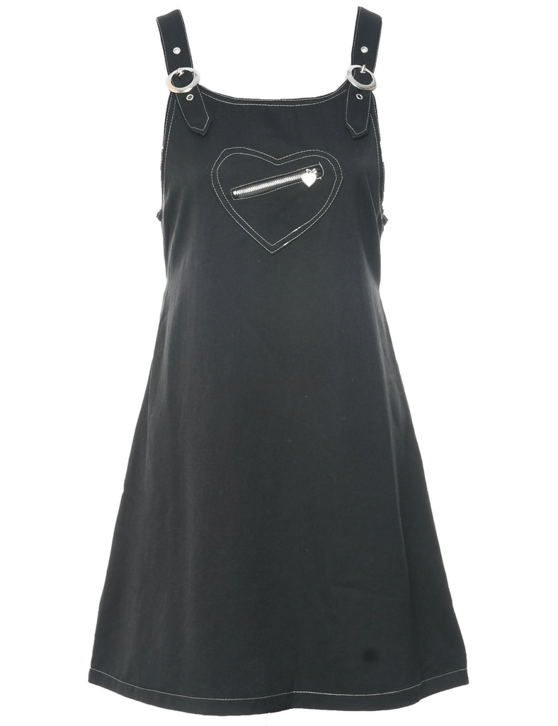 Black Shift Dress - S