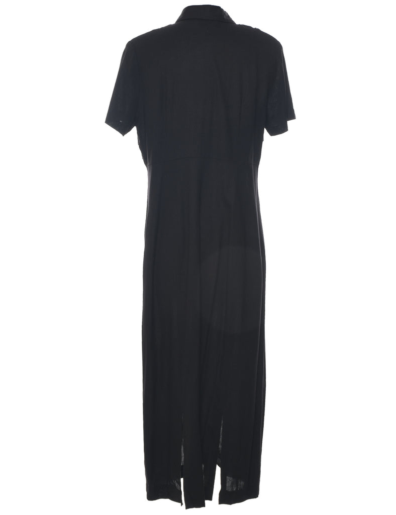 Black Shirt Dress - XL