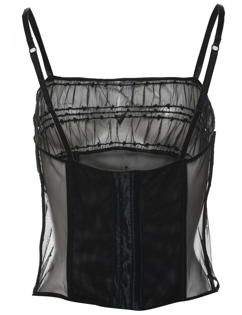 Black Cami Top - M