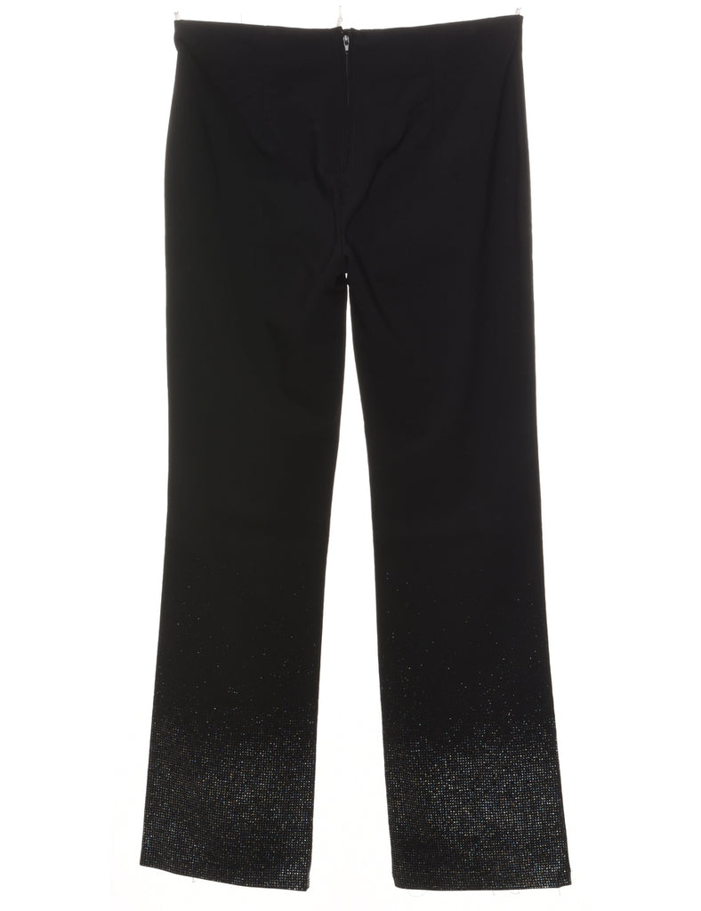 Black Sprakly Trousers - W30 L32