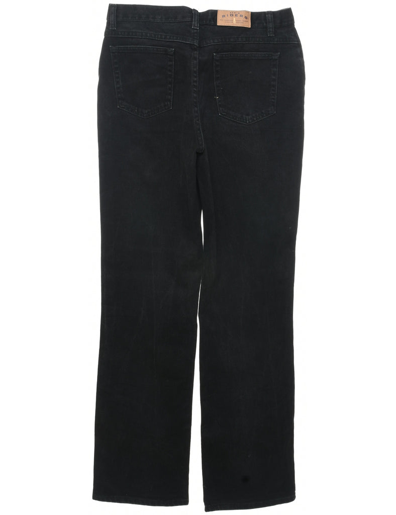 Black Straight Fit Jeans - W31 L35