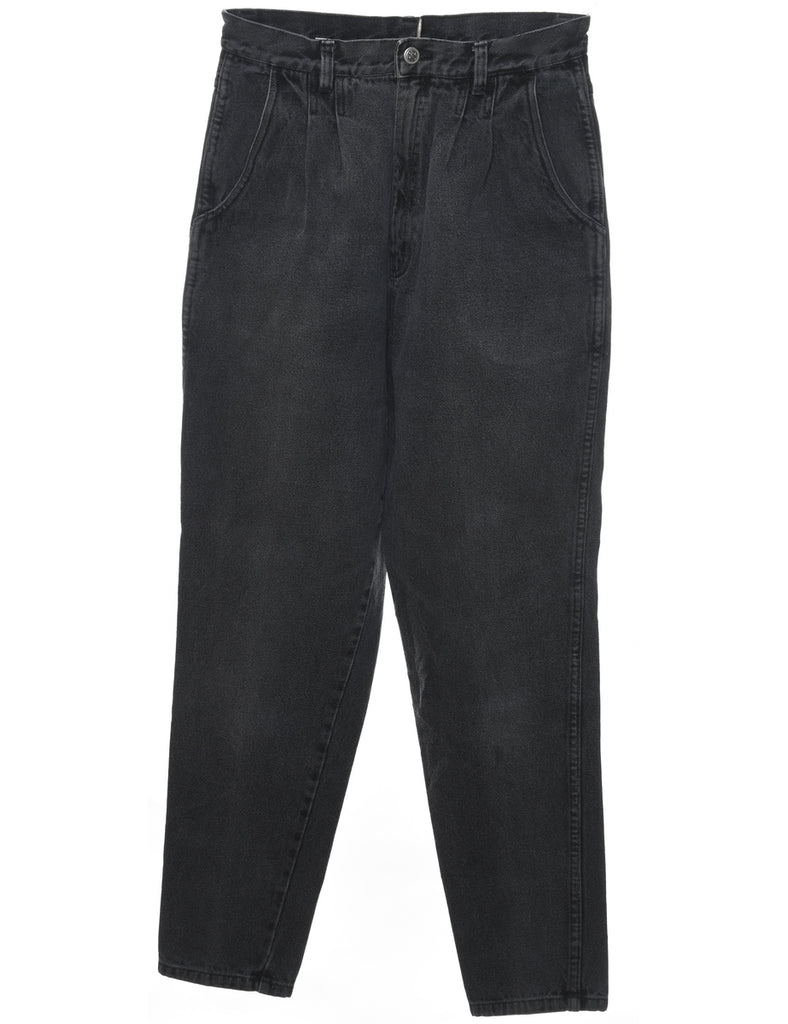 Black Tapered Jeans - W28 L30