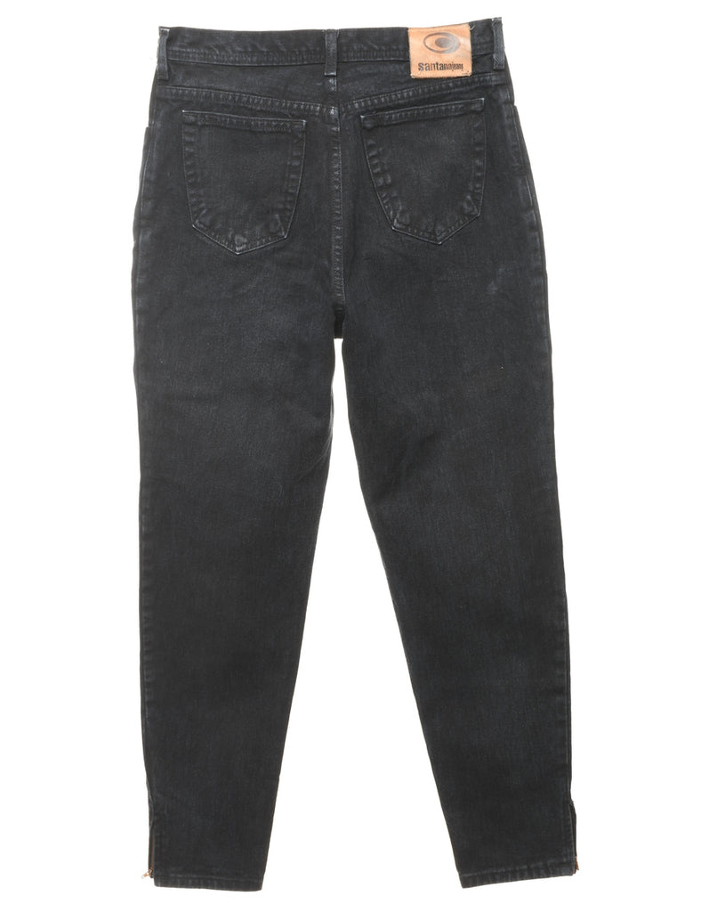 Black Tapered Jeans - W31 L28