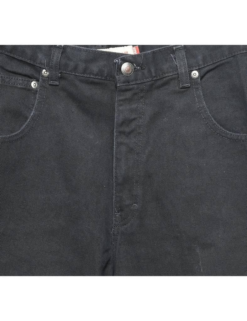 Black Tapered Jeans - W26 L30