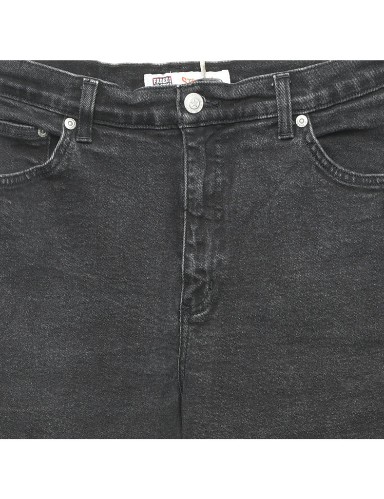 Black Tapered Jeans - W28 L31