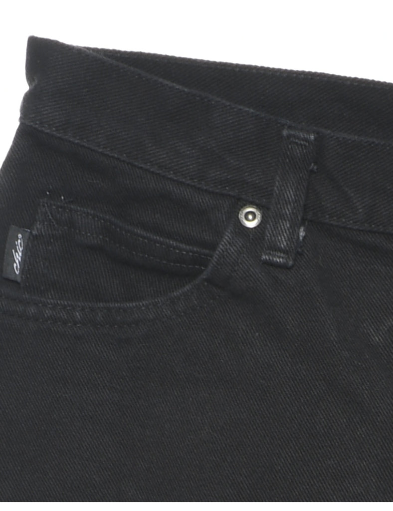 Black Tapered Jeans - W30 L32