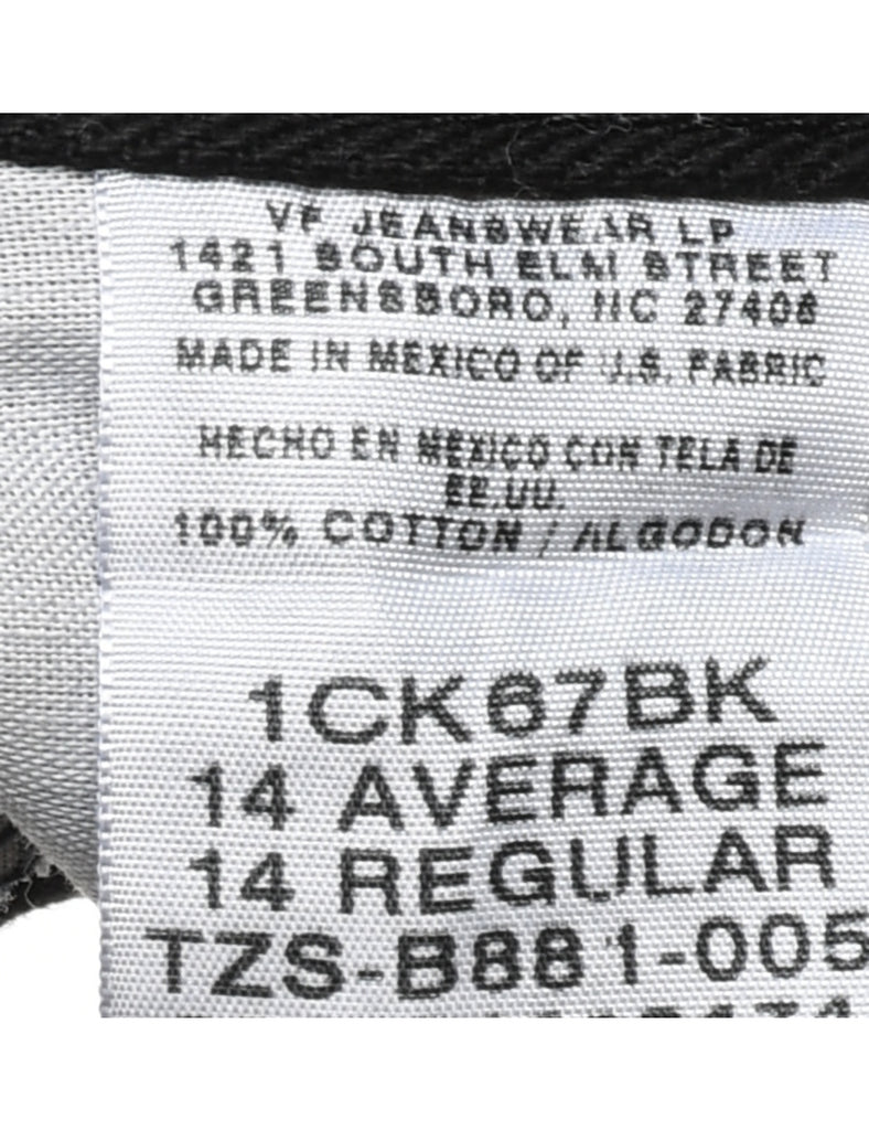Black Tapered Jeans - W30 L32