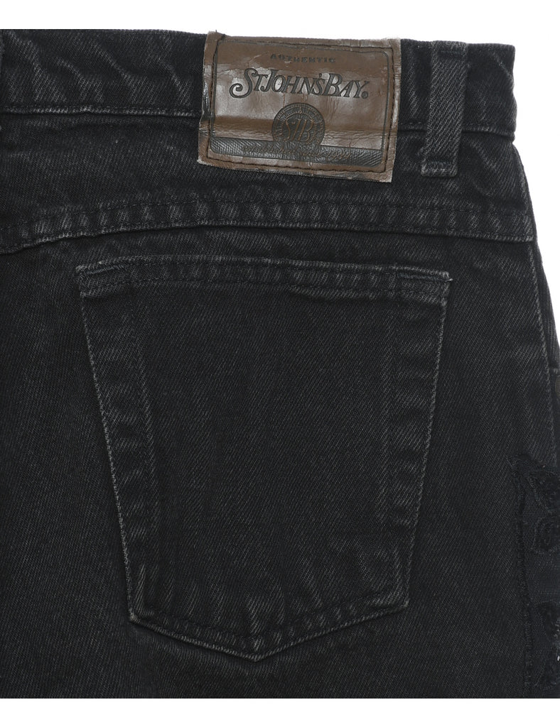 Black Tapered Jeans - W30 L30