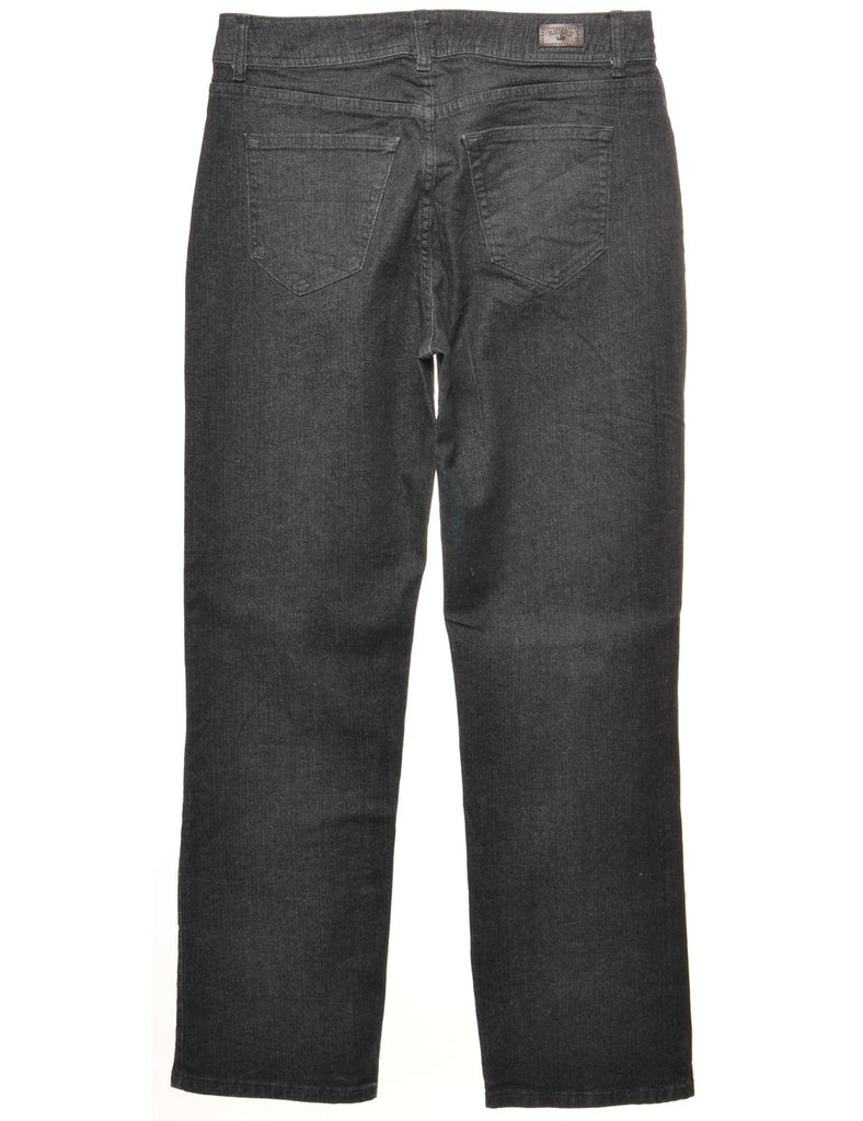 Black Tapered Lee Jeans - W34 L33