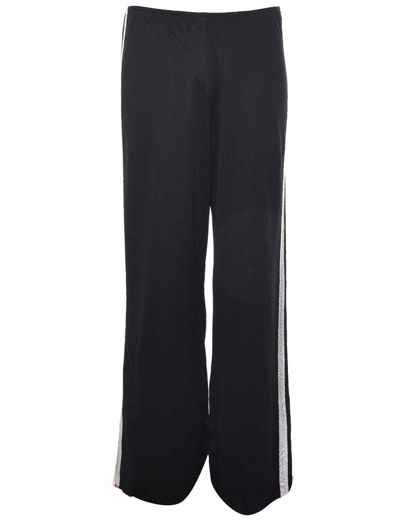 Black Track Pants - W28 L32