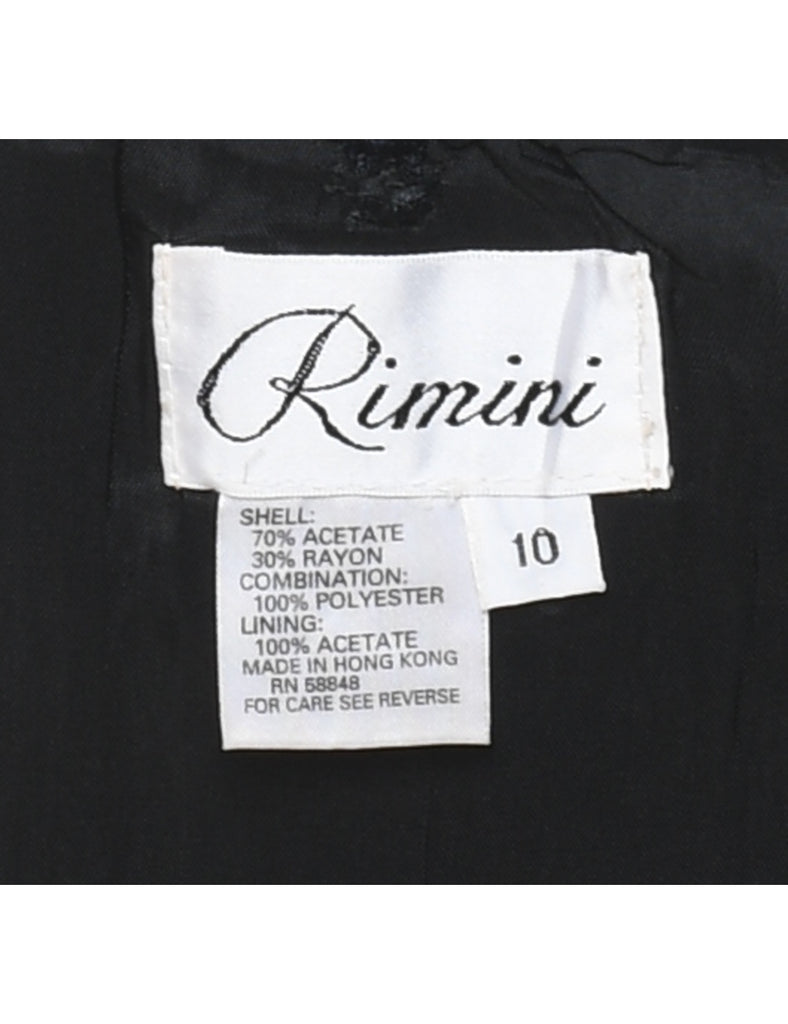 Black Velvet Corset - S