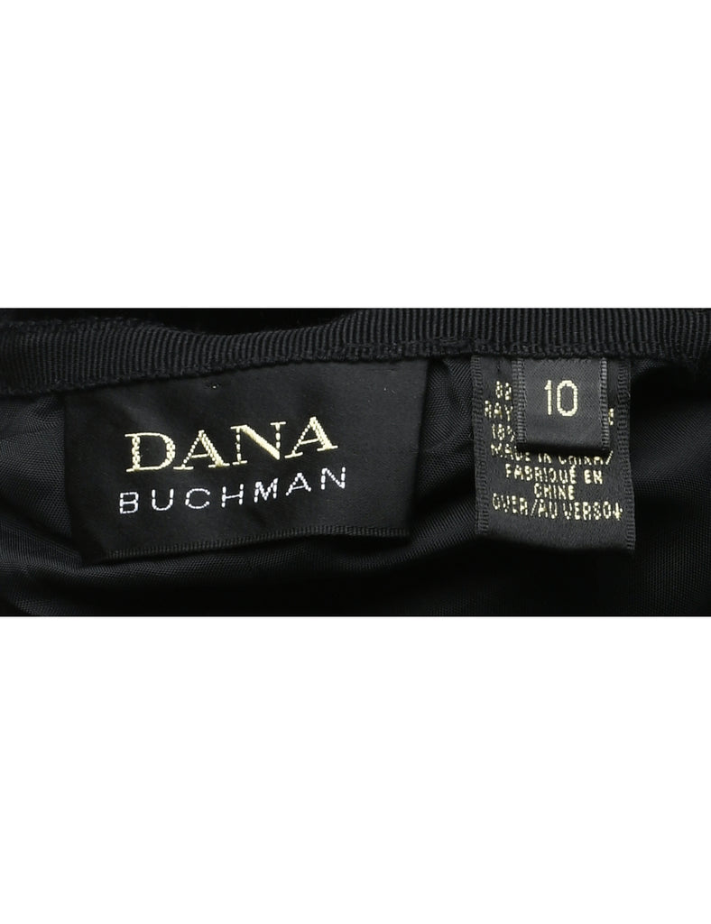 Black Velvet Trousers - W30 L30