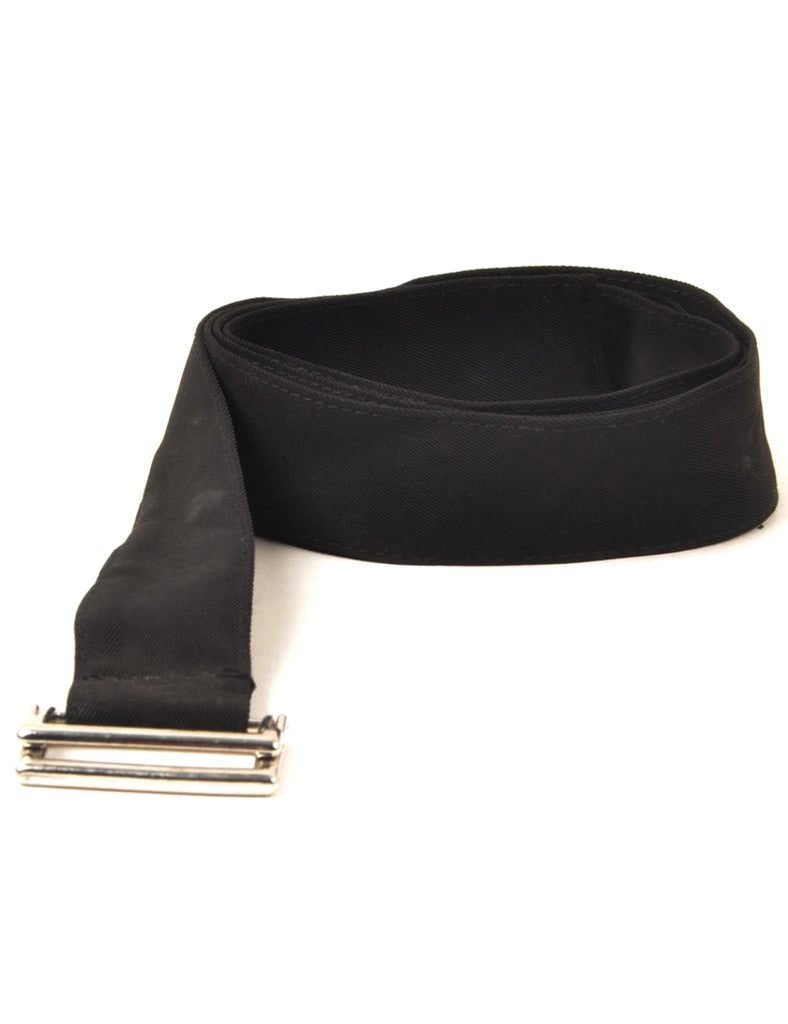 Black Waist Belt - L
