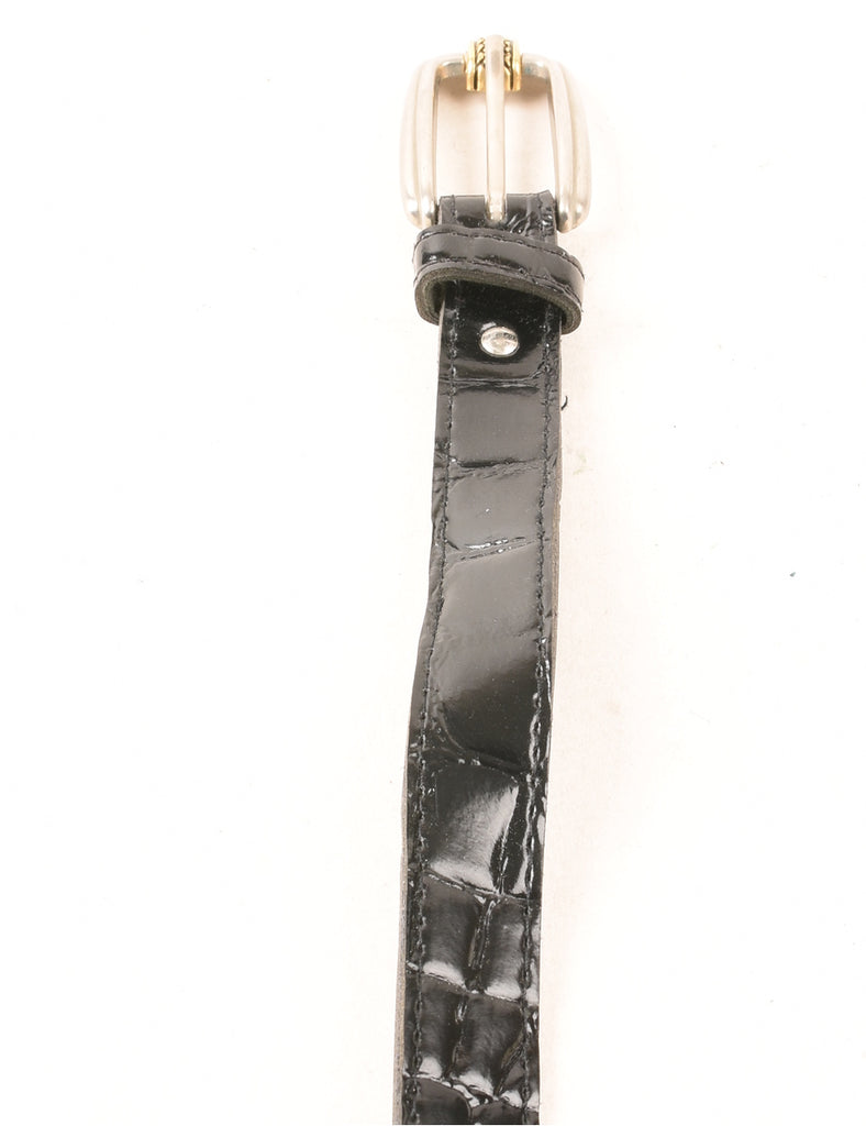Black Waist Belt - S