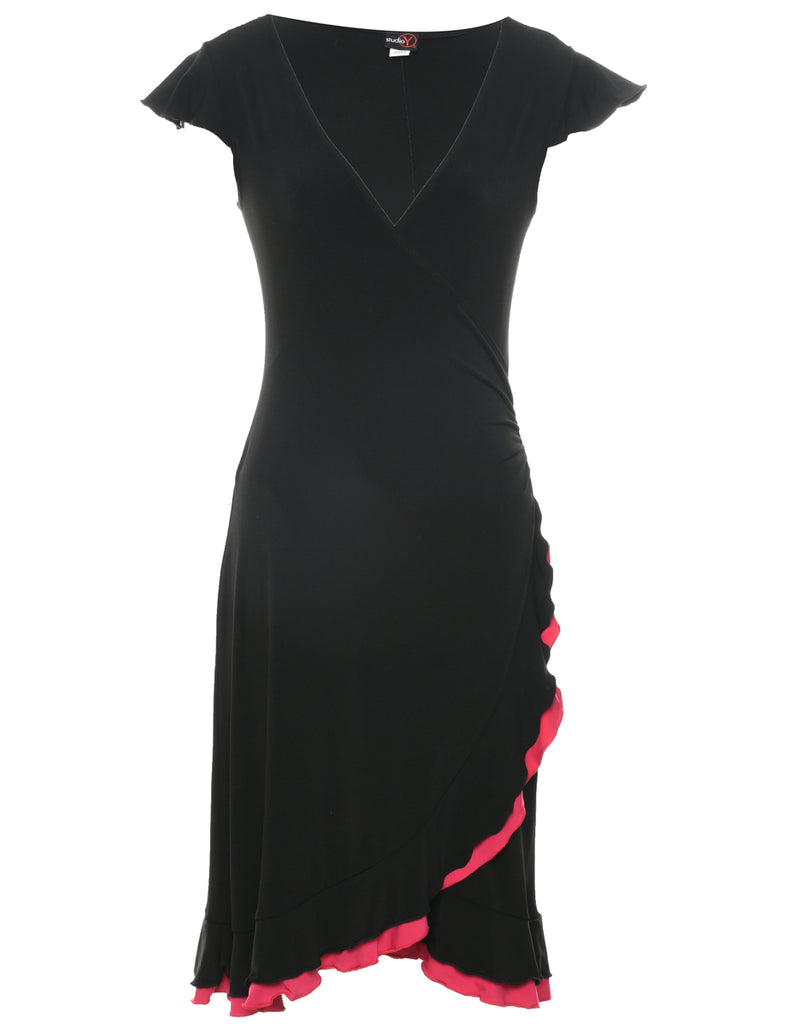 Black Y2K Dress - S
