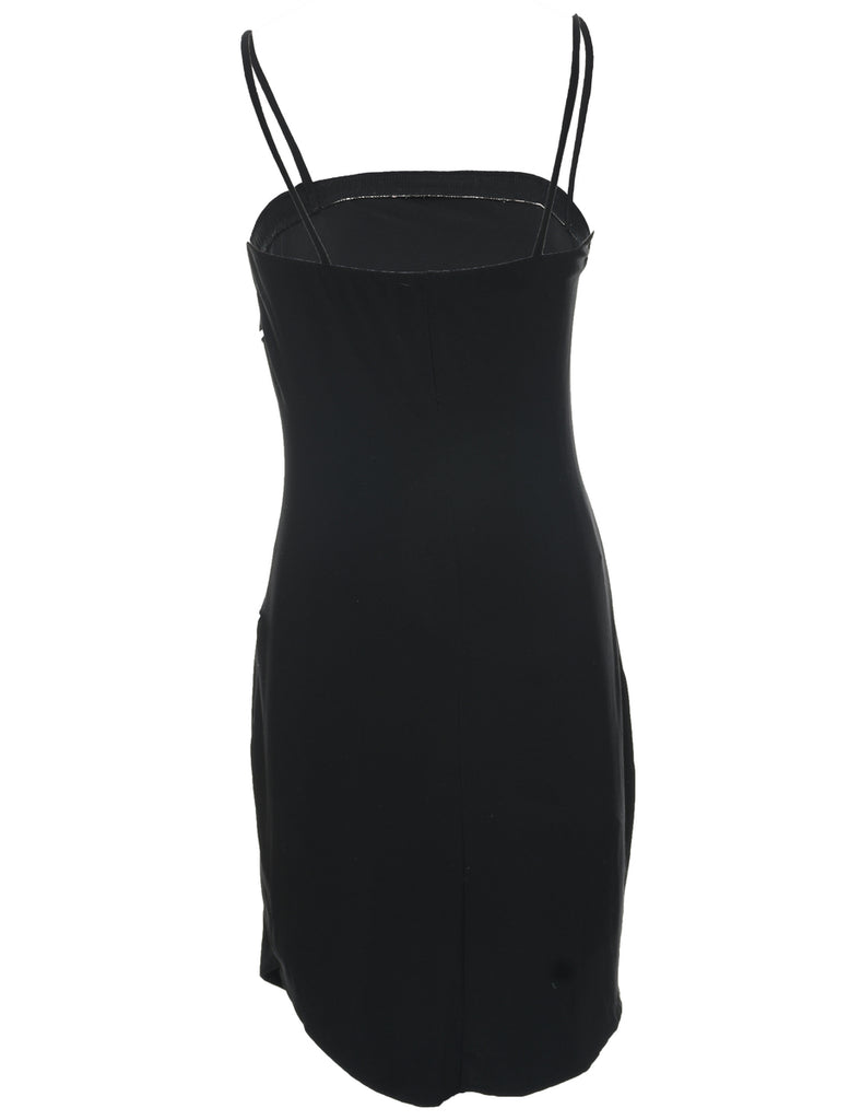 Black Y2K Evening Dress - S