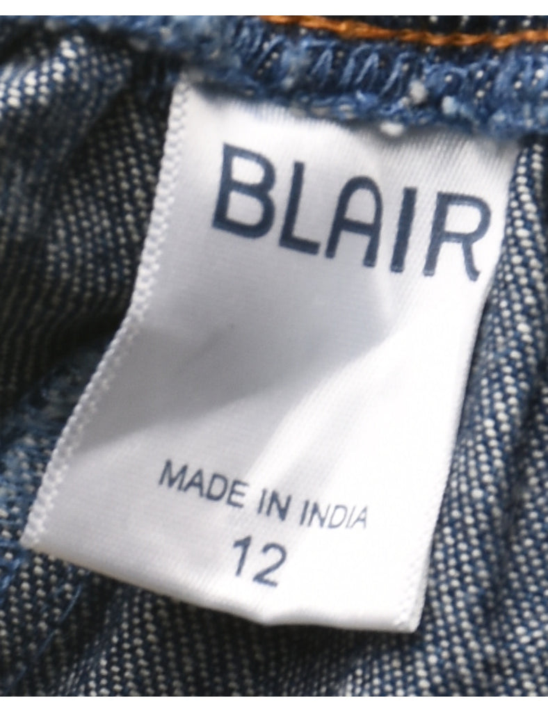 Blair Dark Wash Denim Trousers - W30 L30