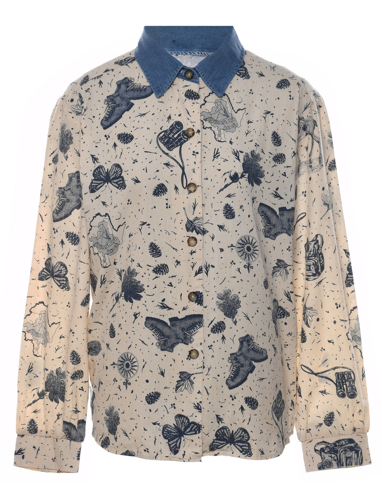 Blair Novelty Print Shirt - L