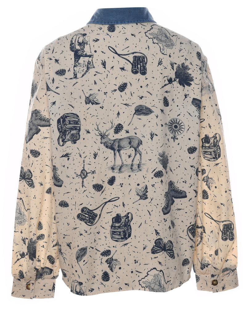 Blair Novelty Print Shirt - L
