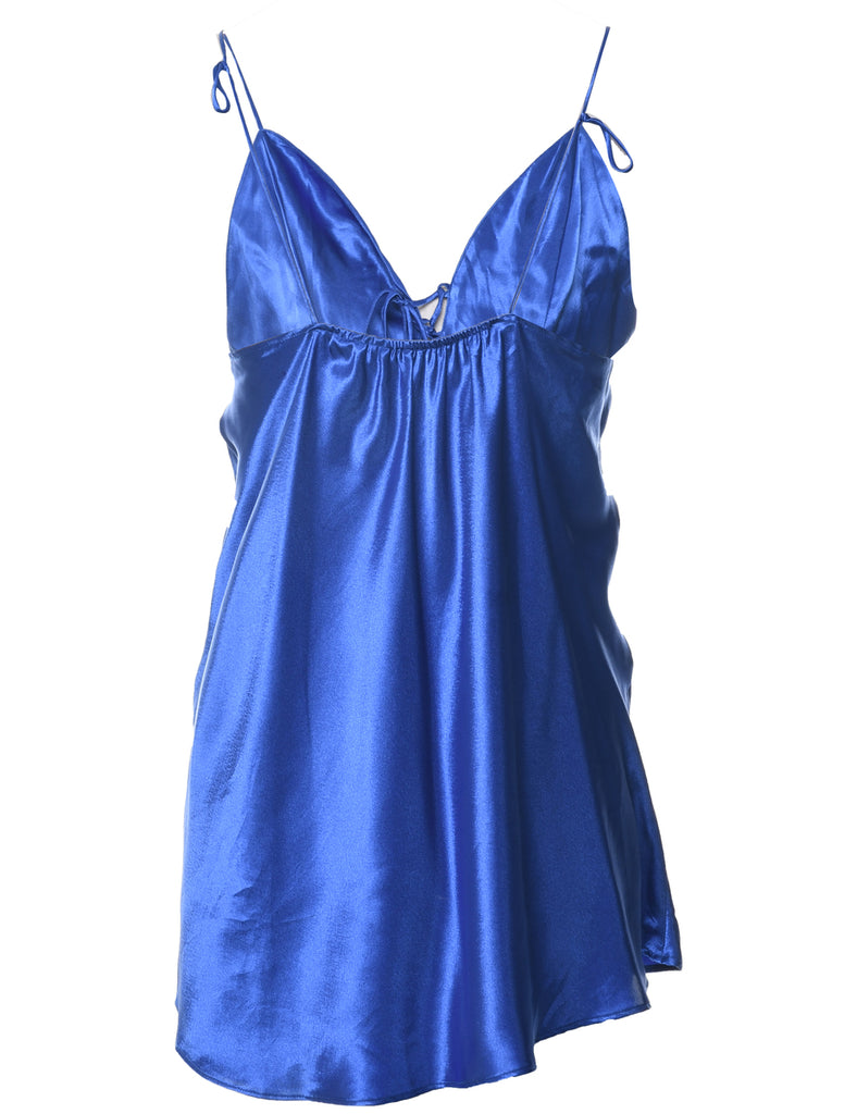 Blue 1990s Slip - M