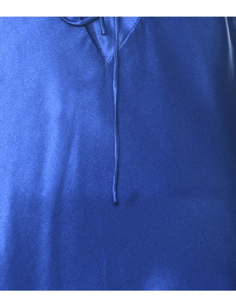 Blue 1990s Slip - M