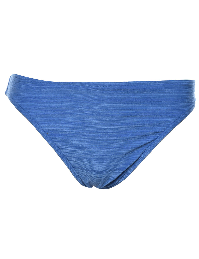Blue Bikini Bottoms - S