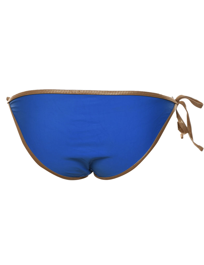 Blue Bikini Bottoms - S