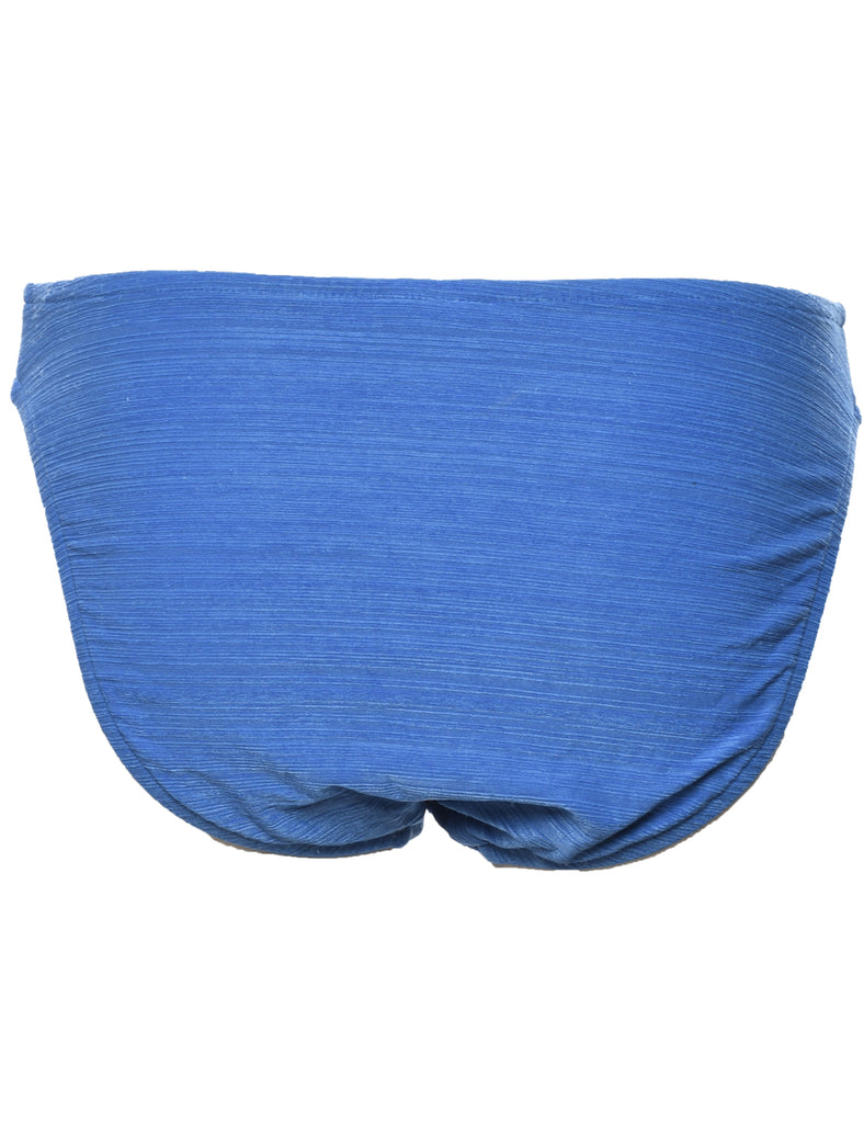 Blue Bikini Bottoms - S