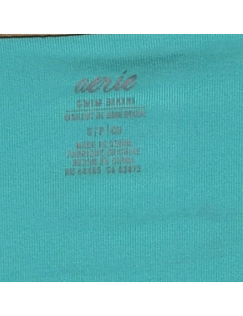 Blue Bikini Bottoms - S
