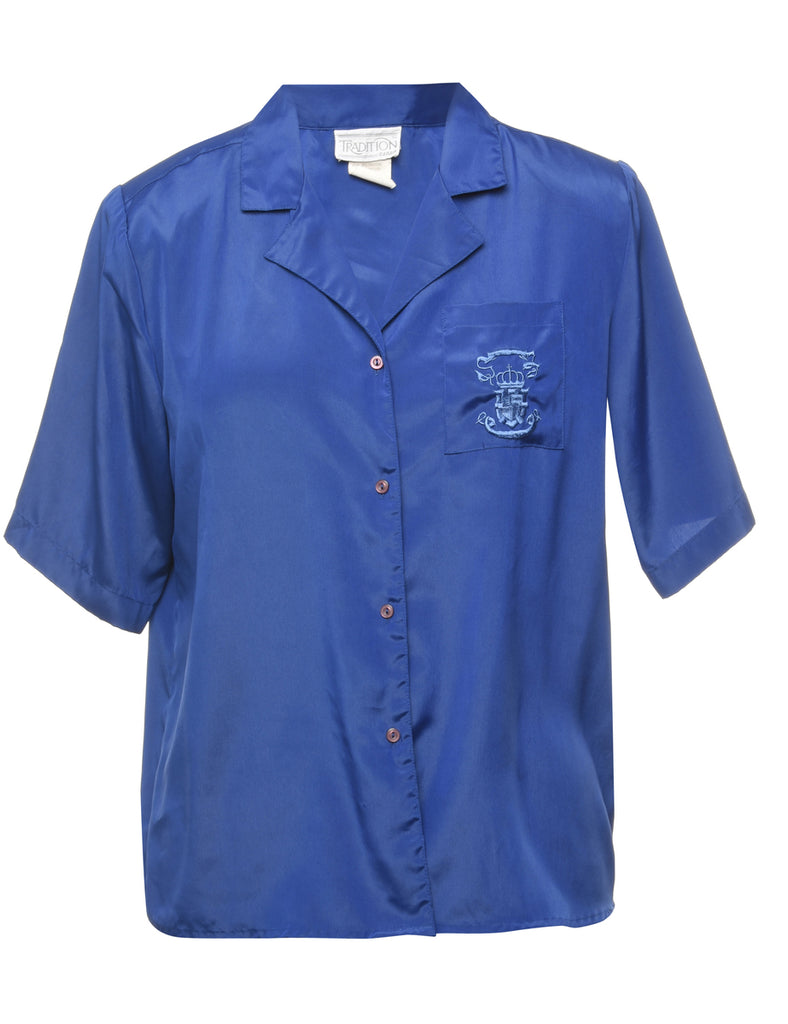 Blue Blouse - L