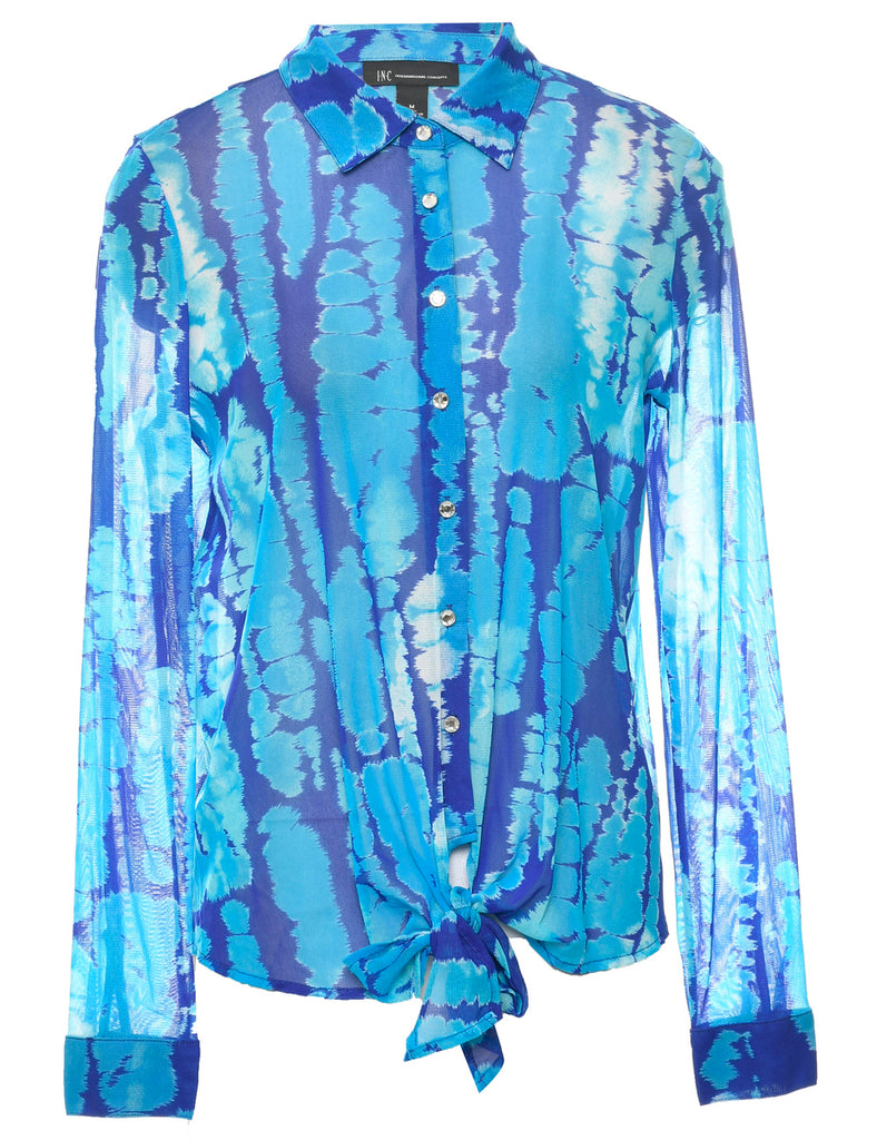Blue Blouse - M