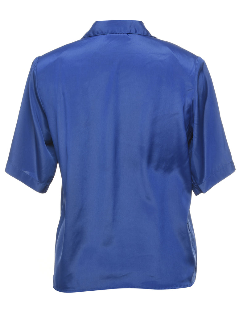 Blue Blouse - L