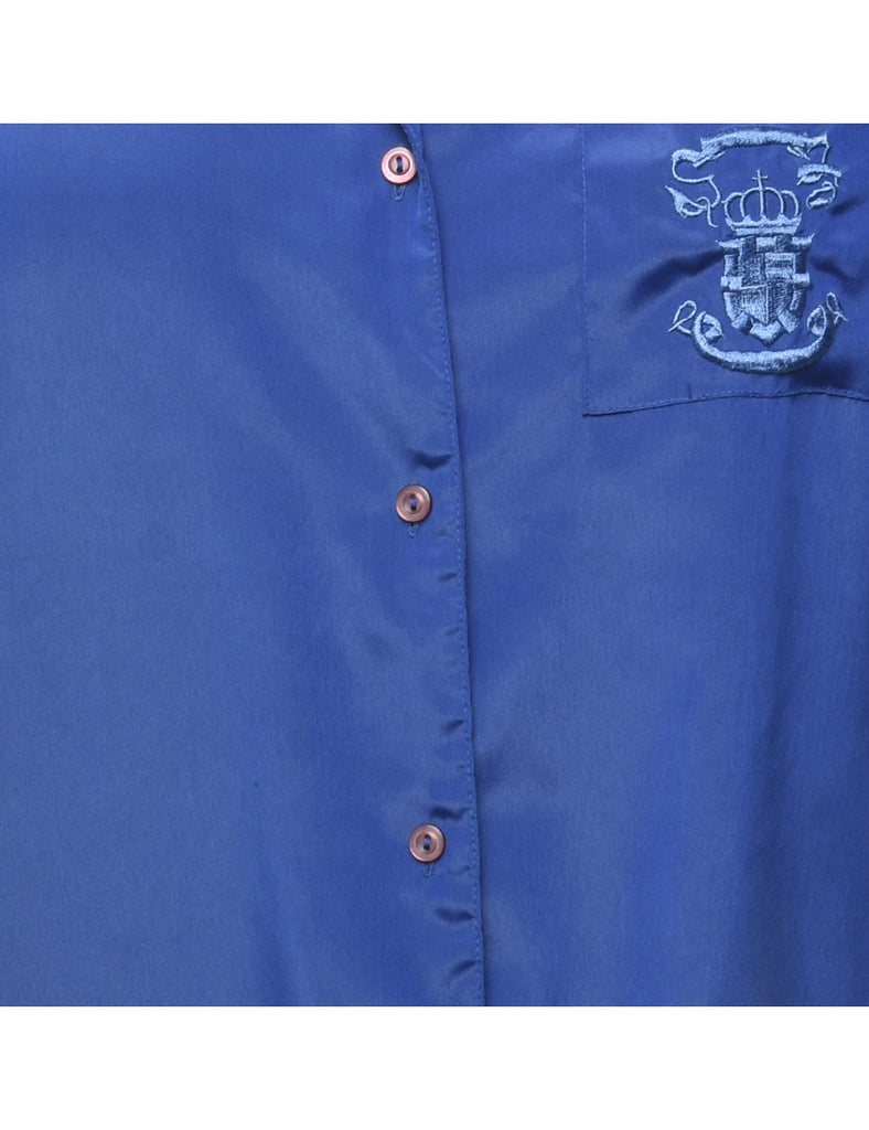 Blue Blouse - L
