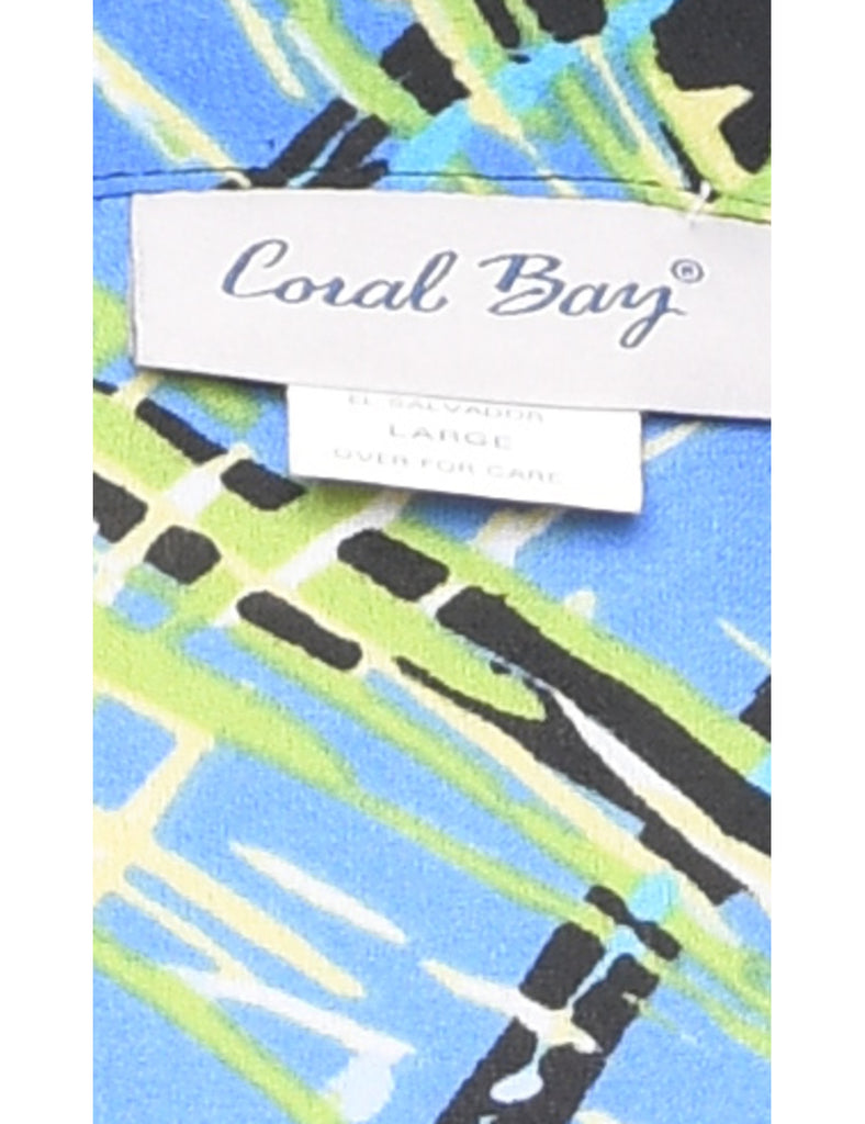 Blue Checked Shirt - L