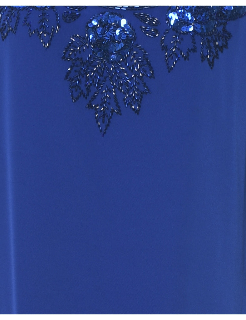 Blue Evening Dress - XL