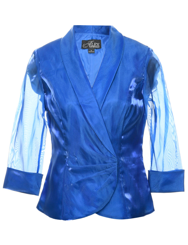 Blue Evening Jacket - S