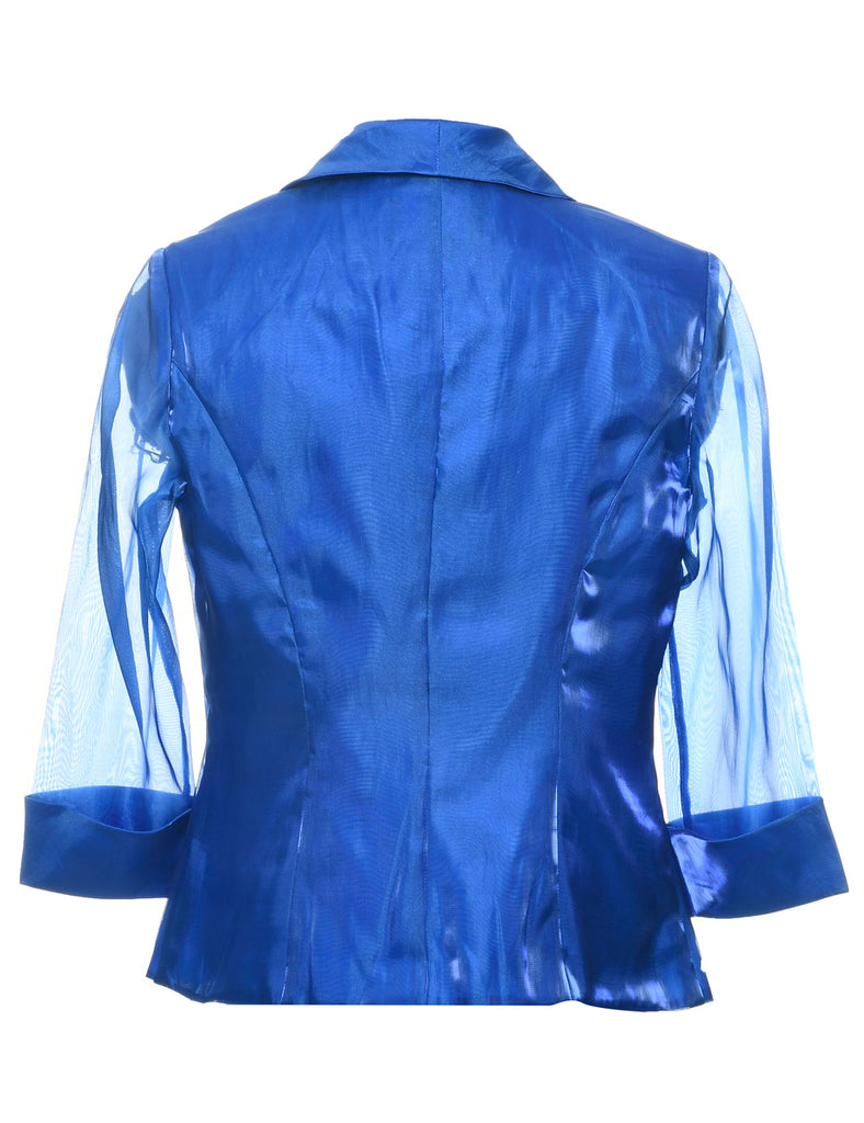 Blue Evening Jacket - S