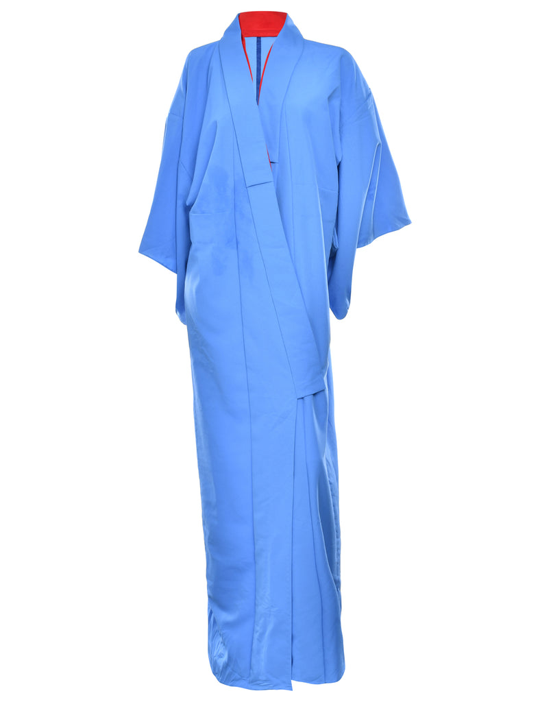 Blue Full Length Kimono - XL