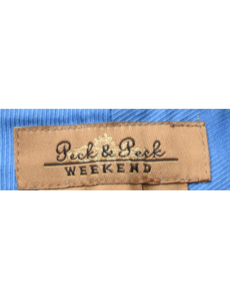 Blue Trousers - W35 L31