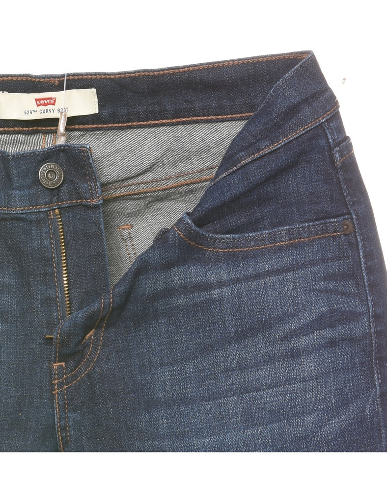 Boot Cut Dark Wash Levi's Jeans - W28 L34