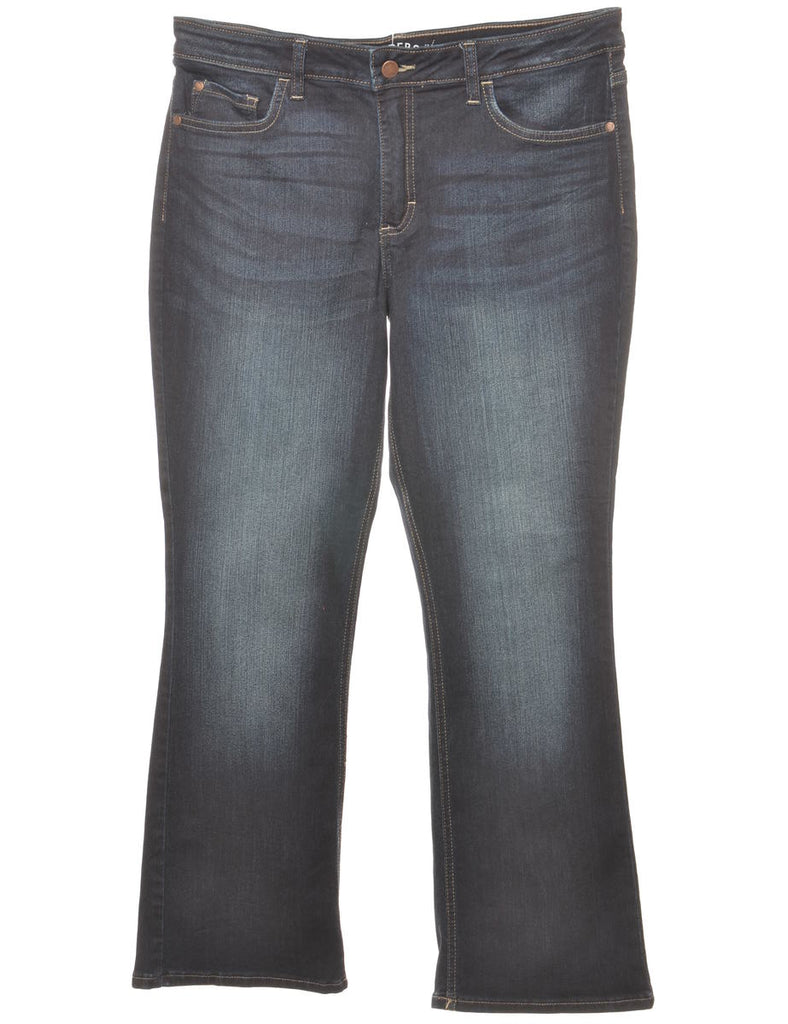 Boot Cut Indigo Lee Jeans - W35 L29