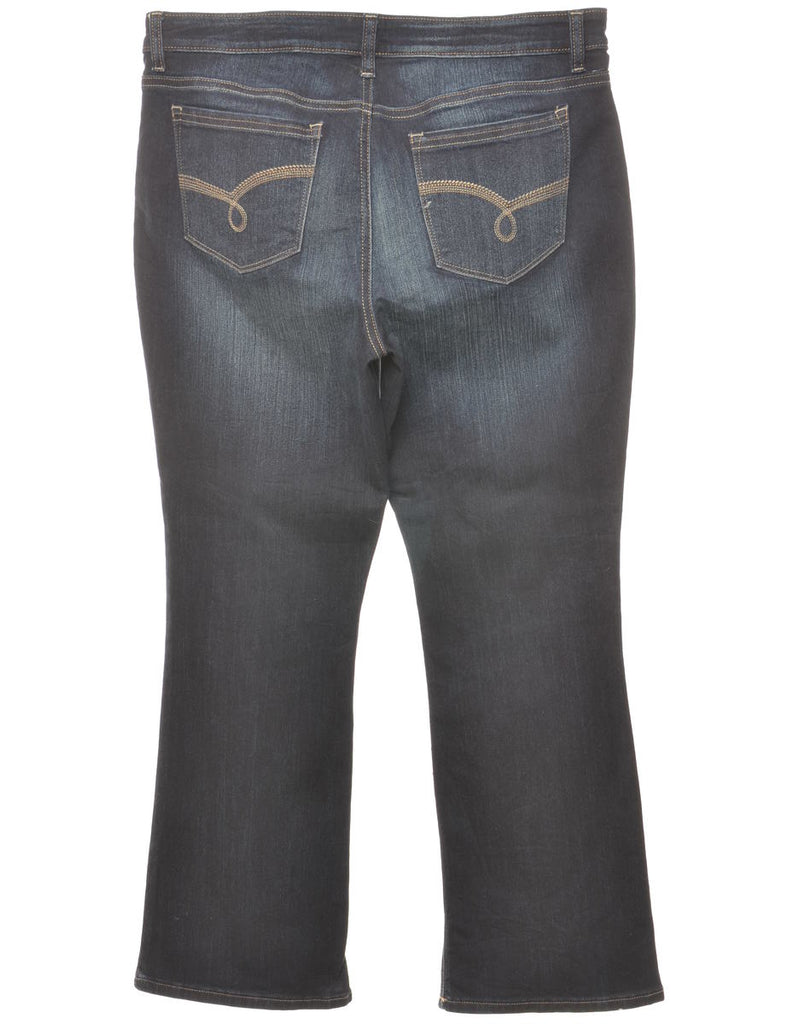 Boot Cut Indigo Lee Jeans - W35 L29