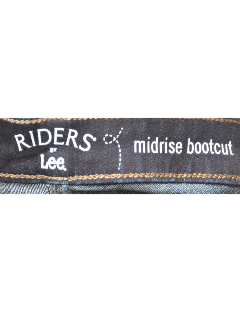 Boot Cut Indigo Lee Jeans - W35 L29