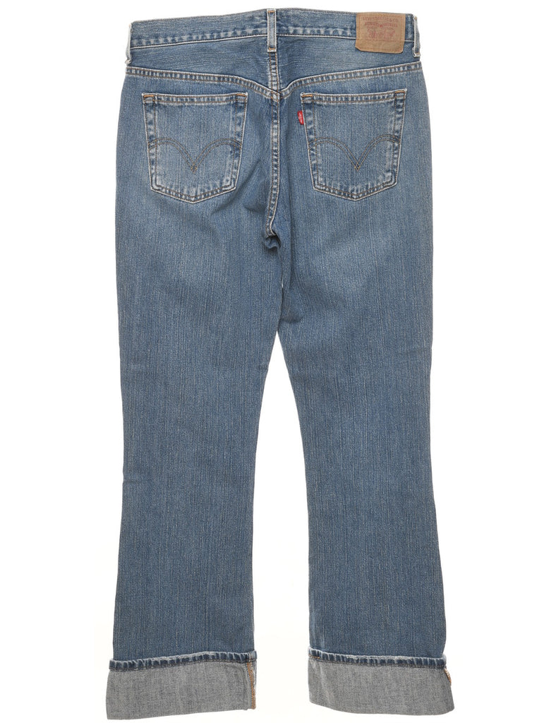 Boot Cut Rolled Hem Levi's Jeans - W33 L31