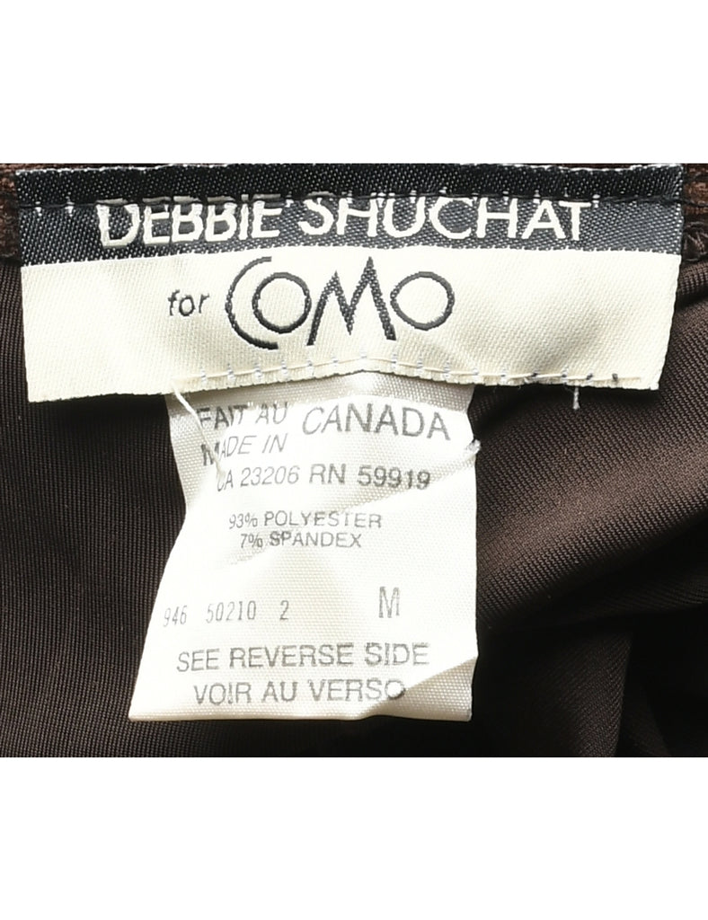 Boot Cut Velvet Trousers - W28 L26