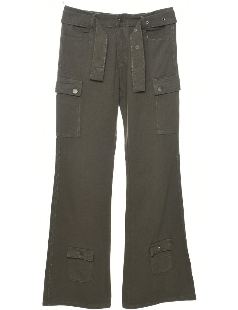 Boot Cut Y2K Trousers - W29 L32
