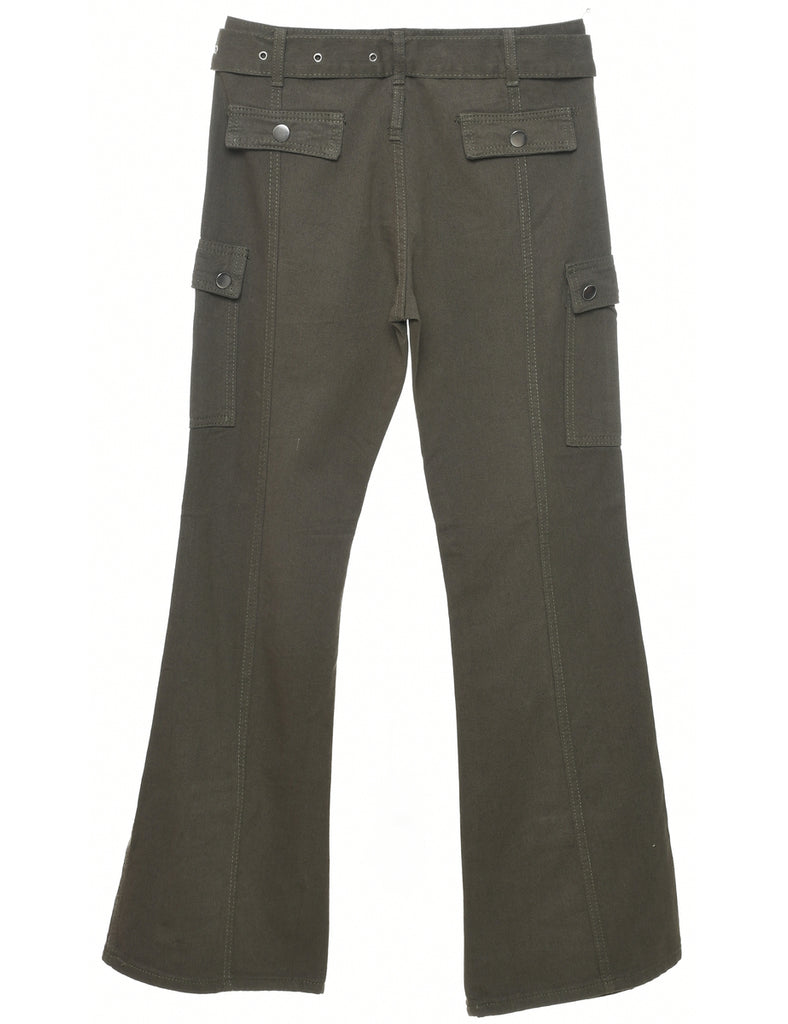 Boot Cut Y2K Trousers - W29 L32
